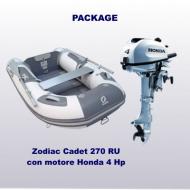 Cadet 270 RU + Honda 4 Hp