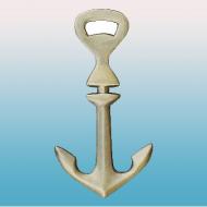 Apribottiglie in ottone anticato, dim 14,0 cm