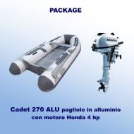 Cadet 270 ALU + Honda 4 Hp