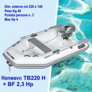 Honwave TB 220H tessuto hyipalon carena VTR