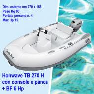 Honwave TB 270H tessuto hypalon carena VTR