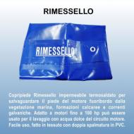 Copripiede Rimessello per fuoribordo fino a 100 hp in robusto tessuto di lunga durata con doppia spalmatura PVC 