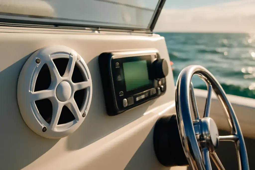 Impianti audio nautici: qual è la tecnologia ideale per musica senza interferenze in mare?
