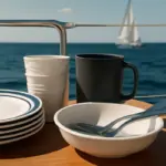 Stoviglie per uso nautico: come scegliere materiali pratici e resistenti mare dopo mare