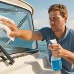 Come si mantiene trasparente il parabrezza della barca? Il metodo anti-aloni poco conosciuto
